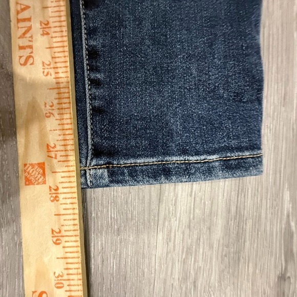 Soho Jeans Jeans Ankle Women's Size 2 Blue Slim Stretch Denim Low Rise - Picture 6 of 6